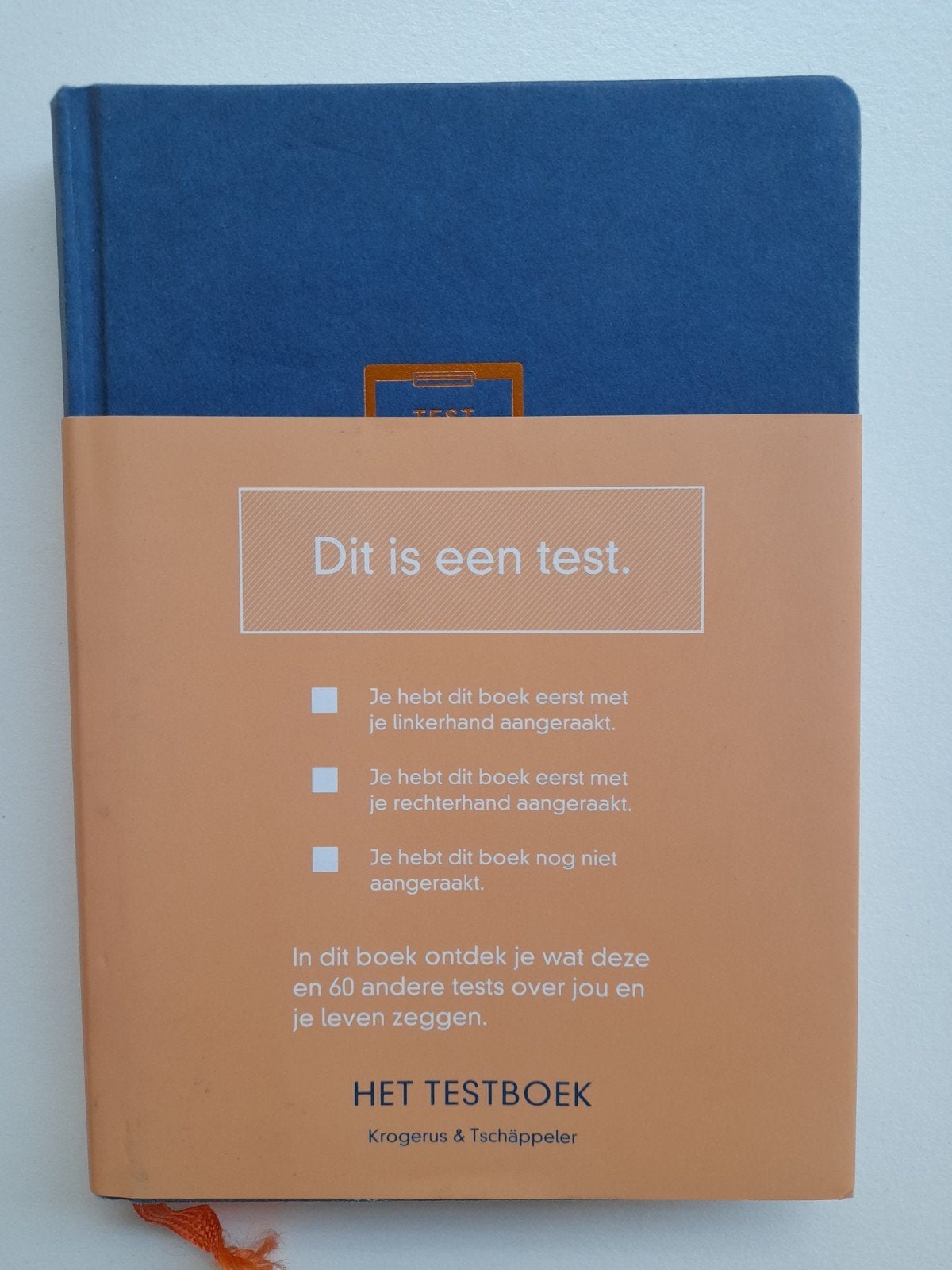 Mikael Krogerus - Het testboek, Persoonlijkheidsleer, Ophalen of Verzenden, Zo goed als nieuw, Mikael Krogerus; Roman Tschäppeler