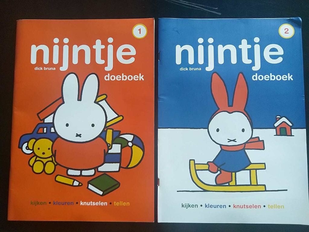 2x Nijntje Doeboeken (Dick Bruna) – Nieuw/Onbeschreven, Ophalen of Verzenden, Zo goed als nieuw, Papier, Schets- of Tekenboek