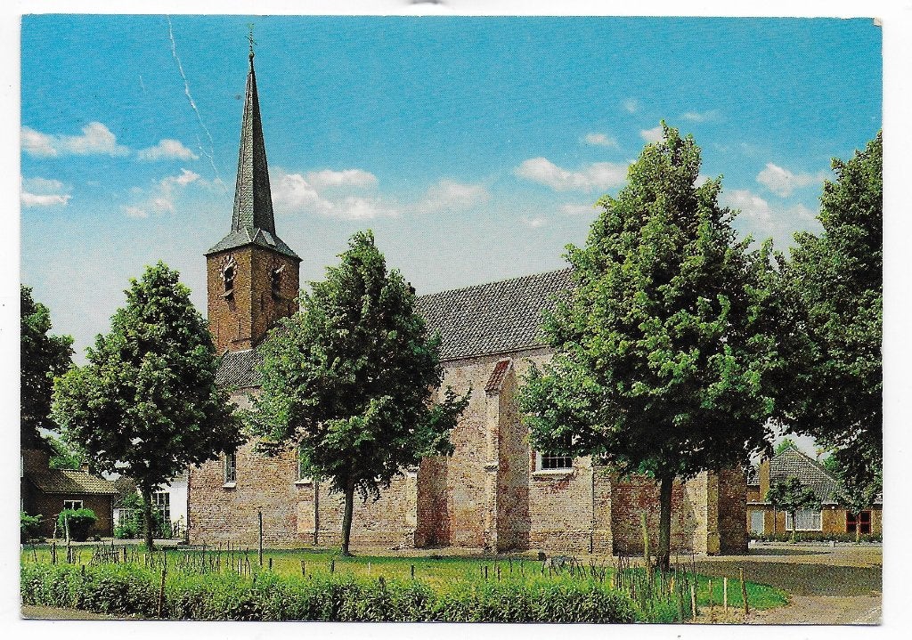Otterlo Ned Herv Kerk Gelopen Ansichtkaart (B8307), Ophalen of Verzenden, 1980 tot heden, Gelopen