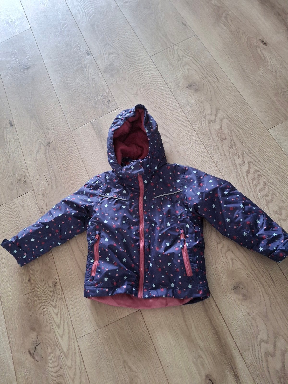 Winterjas 98/104, Ophalen of Verzenden, Zo goed als nieuw, Meisje, Jas