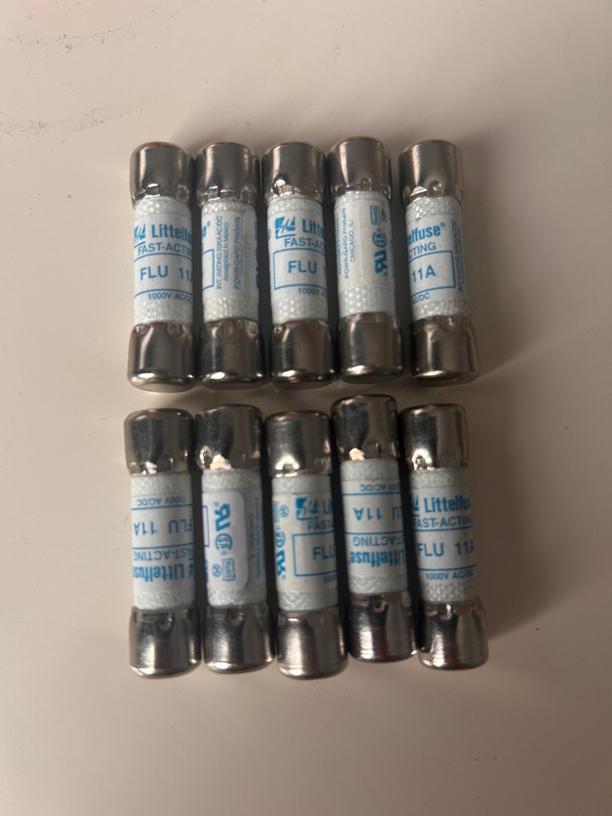 10 stuks FLU11A buiszekeringen voor (Fluke) multimeters, Ophalen of Verzenden, Nieuw