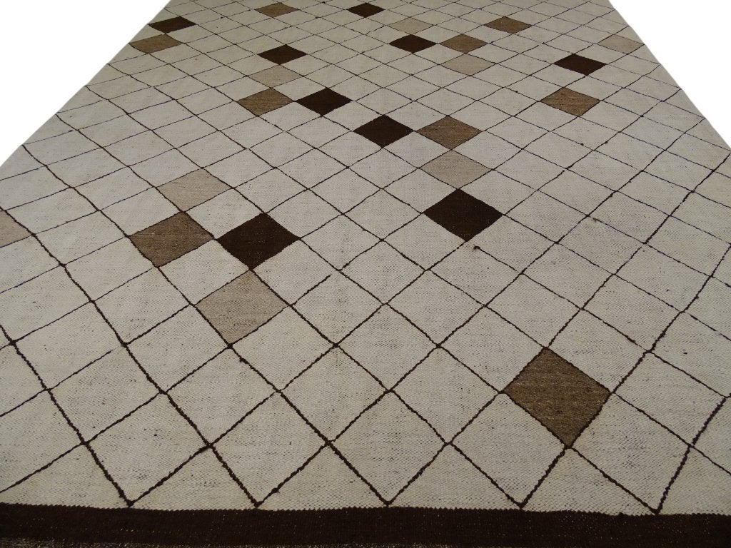Perzisch tapijt- XL Berber Kelim- 410 x 315 cm- Handgeknoopt