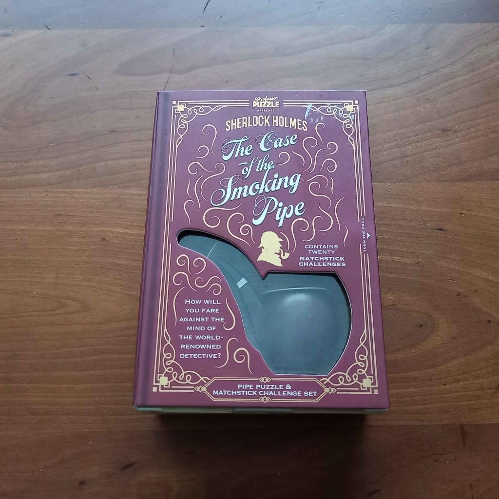 The Case of the Smoking Pipe puzzle, Ophalen of Verzenden, Minder dan 500 stukjes, Gebruikt, Rubik's of 3D-puzzel