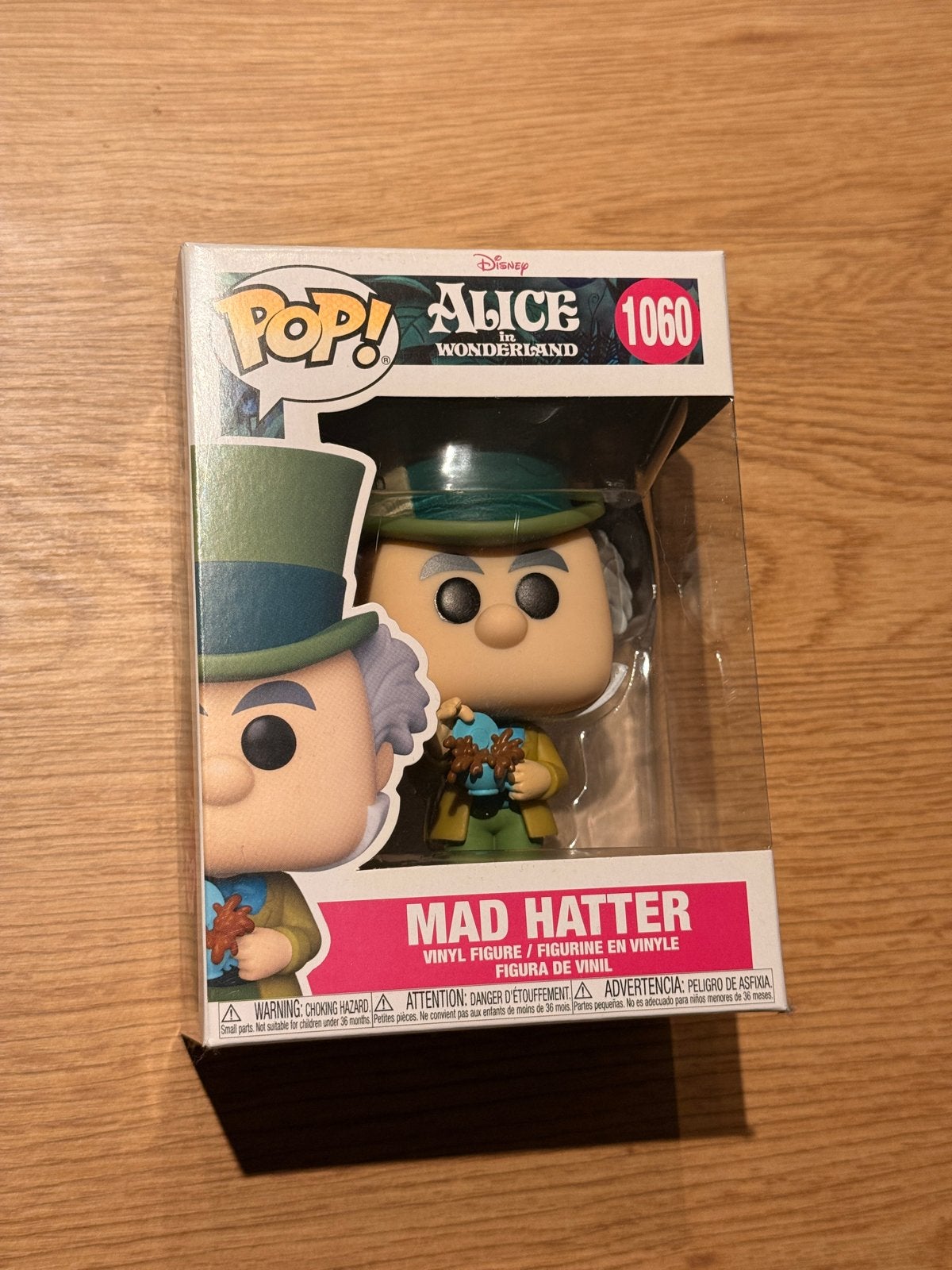 Funko Pop! Disney Alice in Wonderland - Mad Hatter #1060, Ophalen of Verzenden, Nieuw