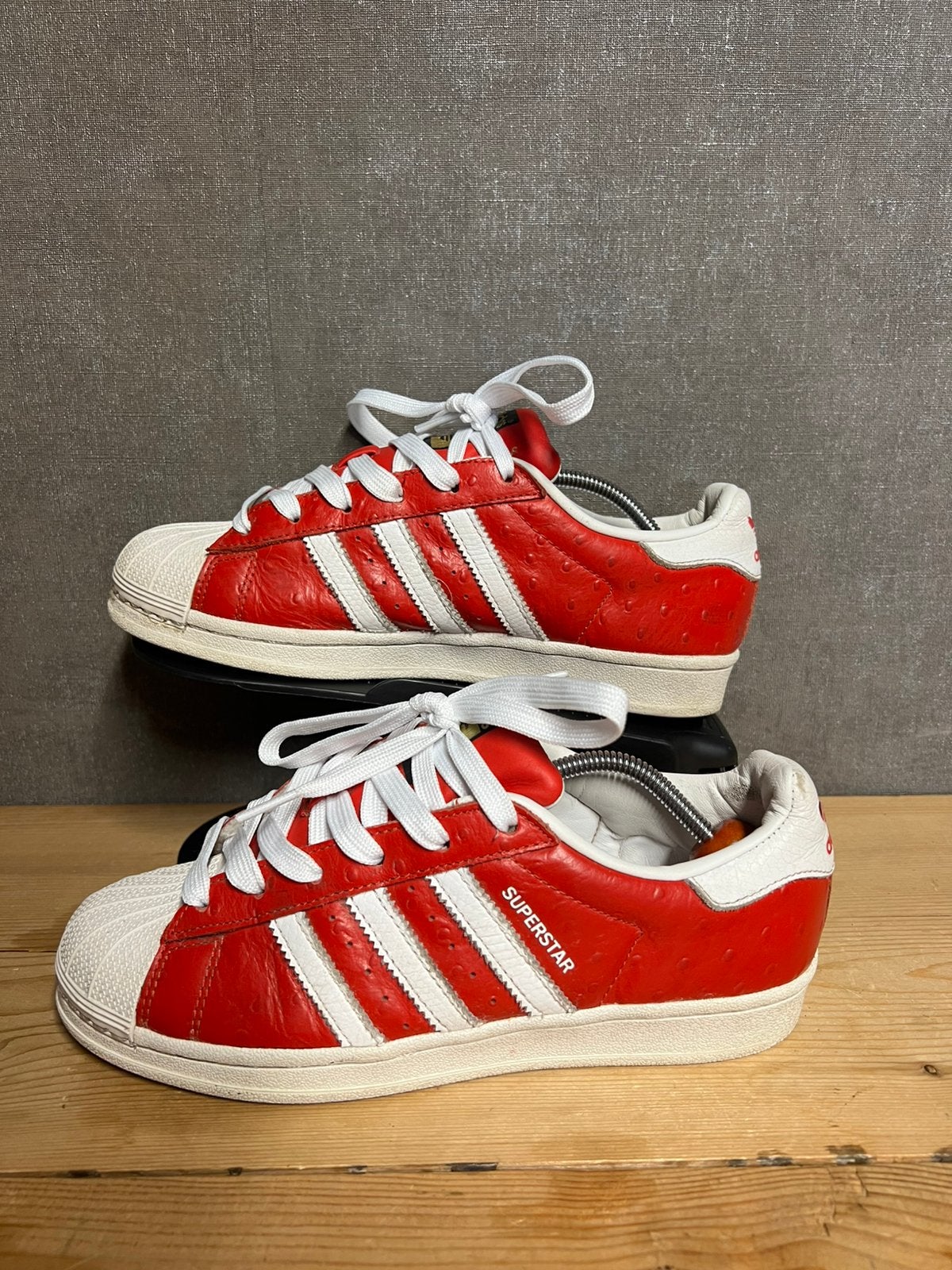 Adidas Superstar Animal Red, Ophalen of Verzenden, Rood, Sneakers of Gympen, Zo goed als nieuw
