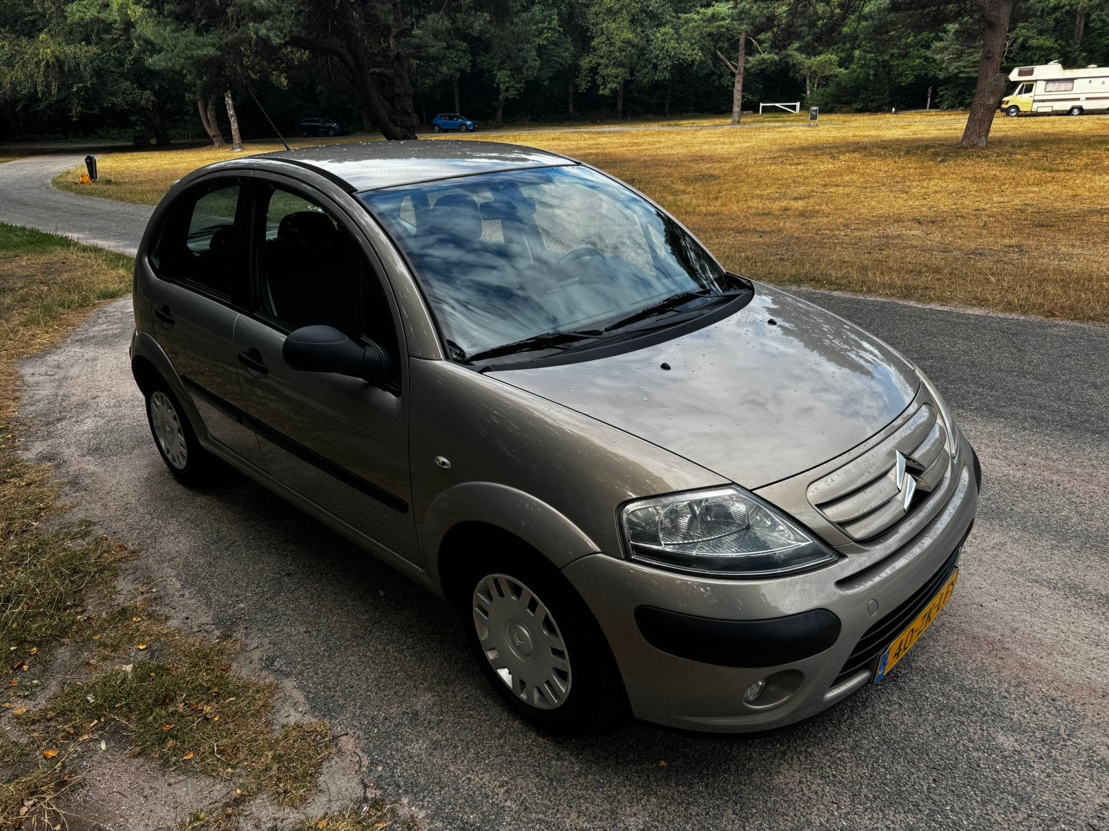 Citroën C3 1.4 I 2008 Beige, Auto's, Voorwielaandrijving, 1160 kg, Beige, Origineel Nederlands