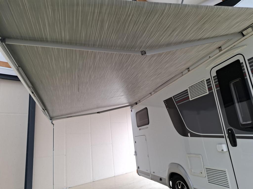 2017 LMC Breezer 737G AUTOMAAT Enkele Bedden Hefbed 58000Km, Automaat, Luifel, Ringverwarming, Fiat