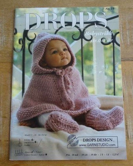 Drops Design Baby nr. 16 baby breiboek, Verzenden, Zo goed als nieuw, Breien, Patroon of Boek