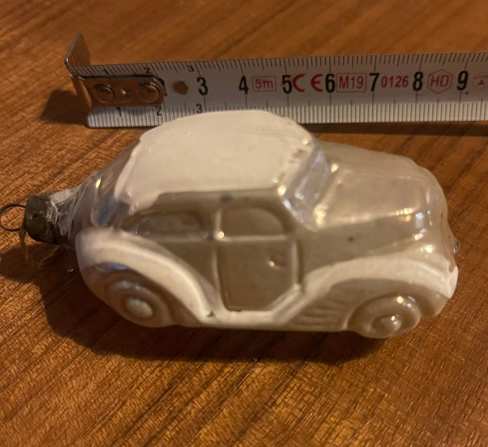 Kerstbal Oldtimer/Auto Duits Kwikglas (ca. 1920-1940), Ophalen, Gebruikt