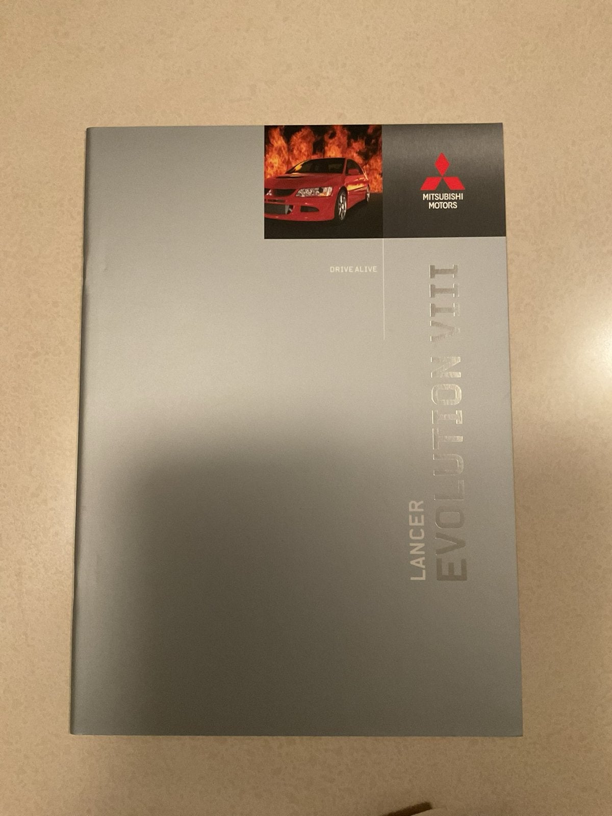 Mitsubishi Lancer Evolution VIII Brochure - Nieuwstaat, Ophalen of Verzenden, Nieuw, Mitsubishi
