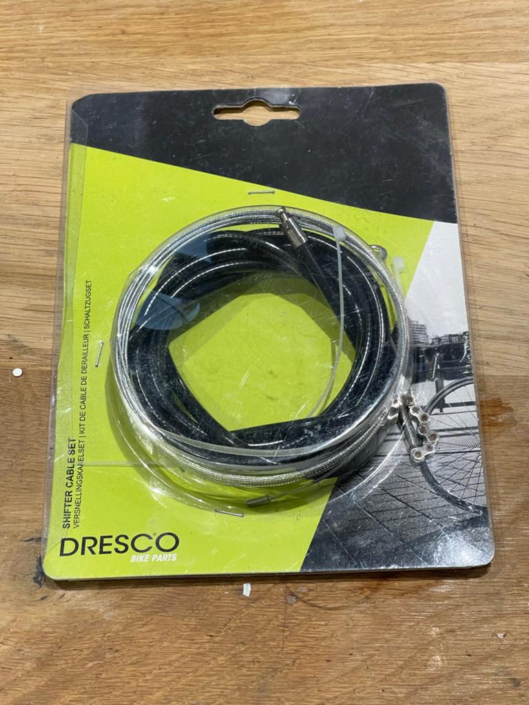 Dresco Complete Versnellingskabel Set, Ophalen of Verzenden, Derailleur of Ketting, Stadsfiets, Nieuw