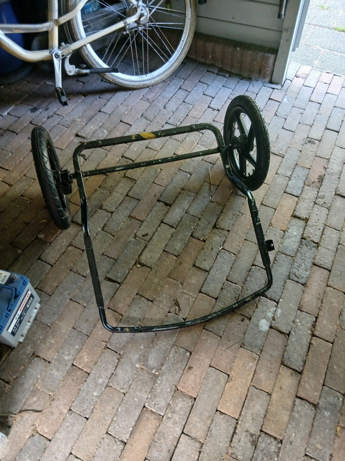 Onderstel voor fietskar - DIY project of onderdelen, Ophalen of Verzenden, Gebruikt, Overige typen