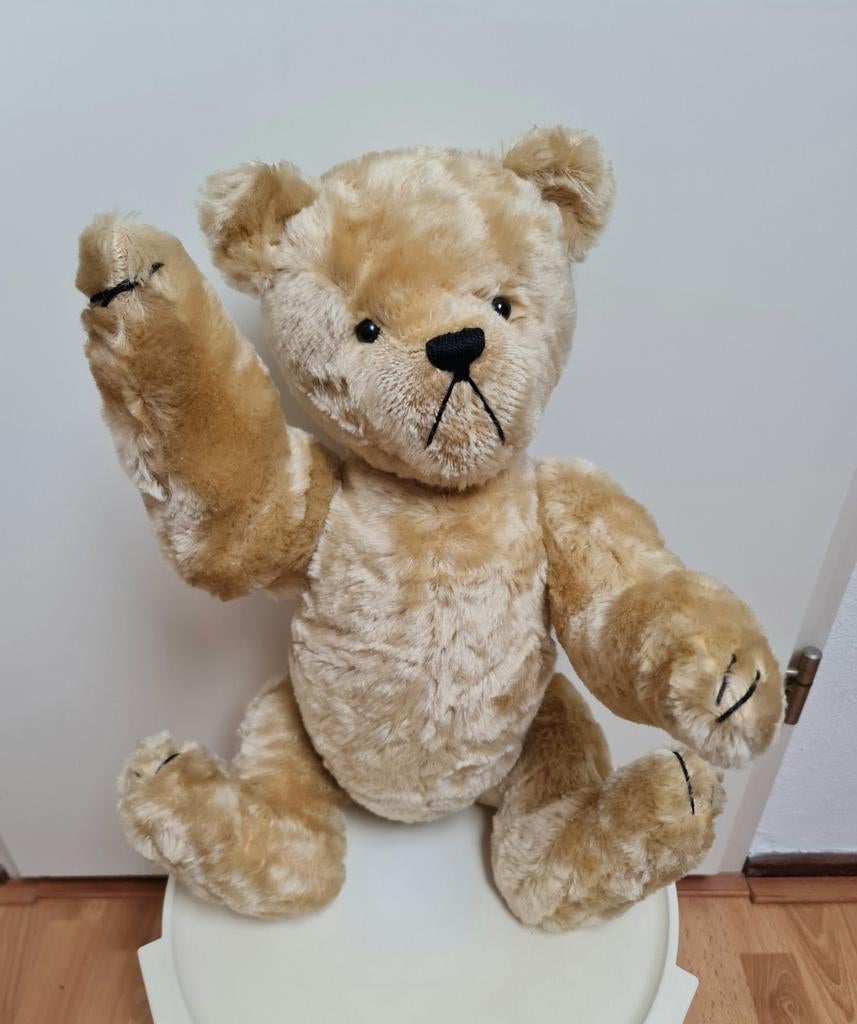 Teddy Bear Dhien DeWitt teddybeer The Excellent Bear mooi, Ophalen, Zo goed als nieuw, Stoffen beer, Overige merken