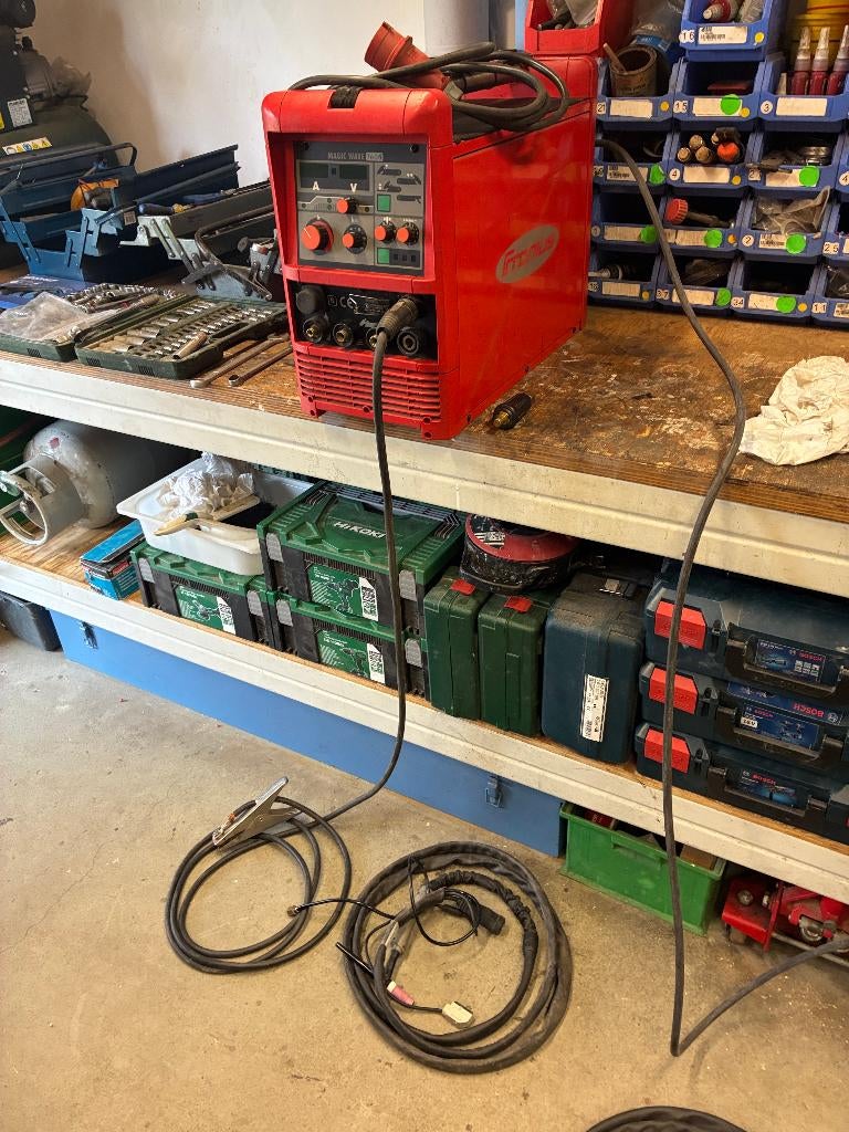 TIG lasapparaat Fronius Magic Wave 2600 AC/DC, Doe-het-zelf en Verbouw, Gereedschap | Lasapparaten, Ophalen, Gebruikt, 250 ampère of meer