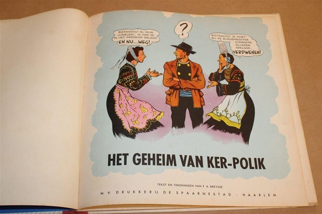 Oscar en Isidoor Nr. 7 — Het Geheim van Ker-Polik [1963], Boeken, Stripboeken, Eén stripboek, Ophalen of Verzenden, Gelezen