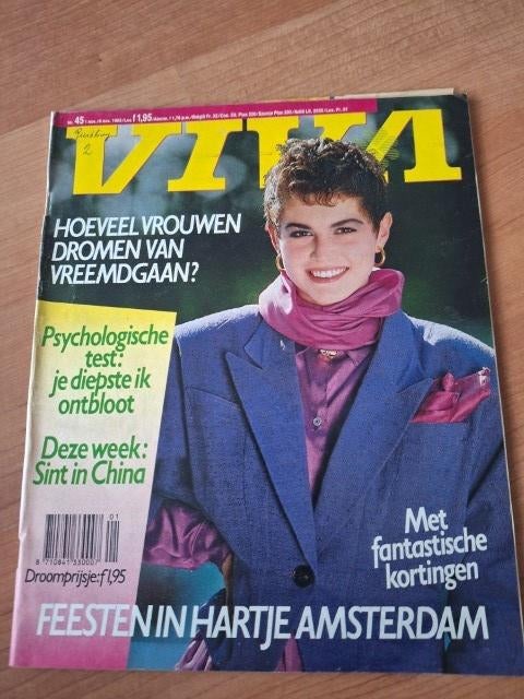 Viva 1985 Helen Leclercq Peter Faber Leidseplein Belinda, Boeken, Tijdschriften en Kranten, Ophalen of Verzenden, Gelezen, Overige typen