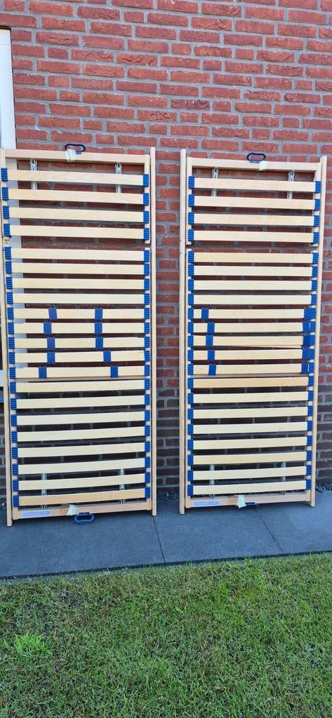 2x IKEA SULTAN KOMET lattenbodem 80x200 verstelbaar, Ophalen, Tweepersoons, 80 cm