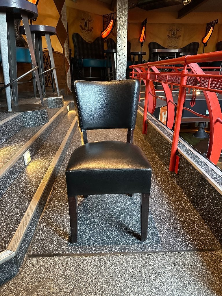 Leren cafestoelen, Ophalen, Gebruikt