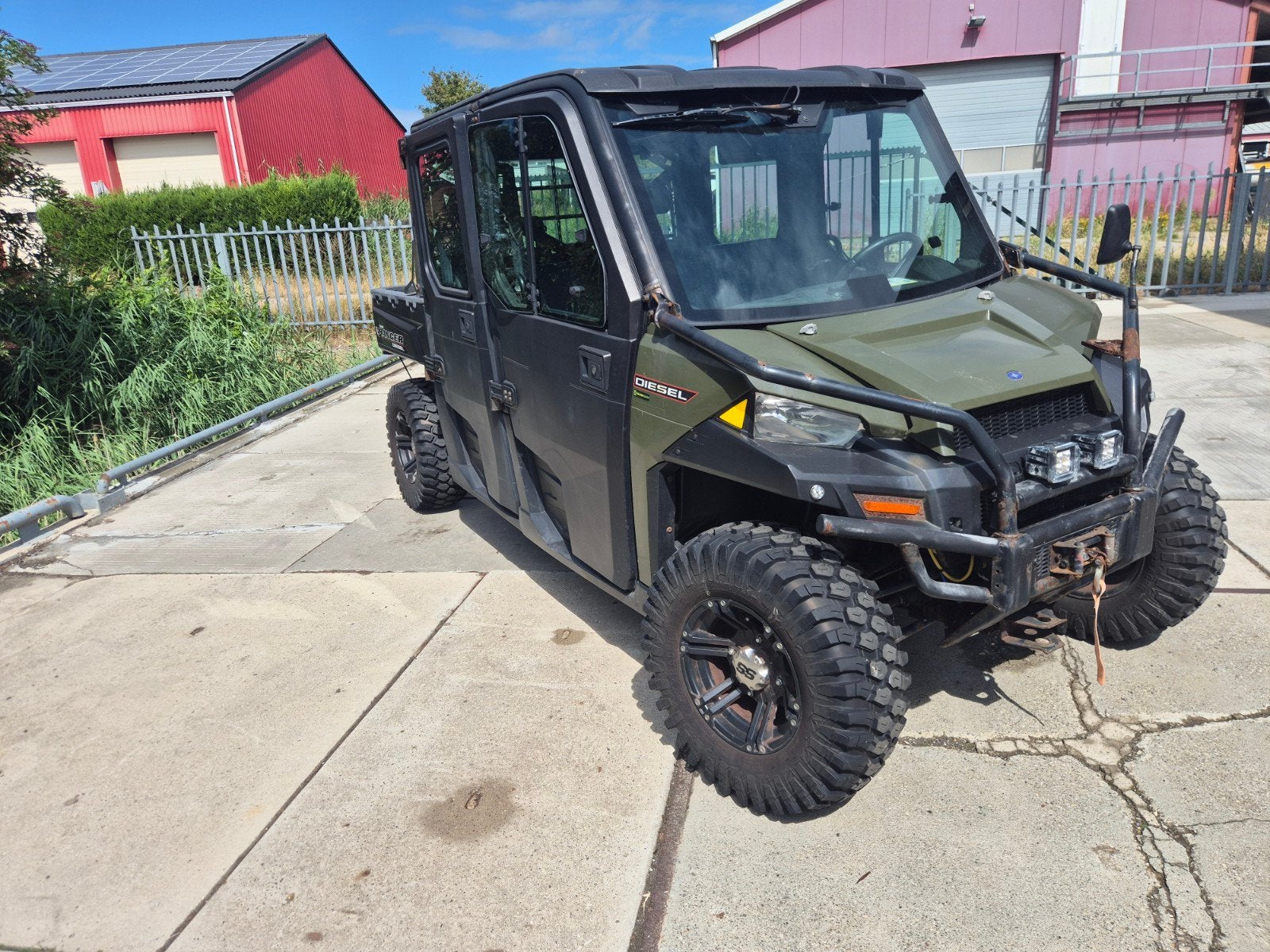 Polaris Ranger Diesel -6 persoons 8952 km -