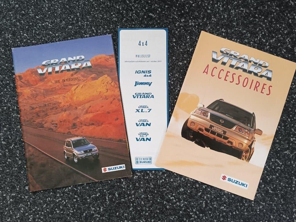 Autofolder Suzuki Grand Vitara, Ophalen of Verzenden, Zo goed als nieuw, Overige merken