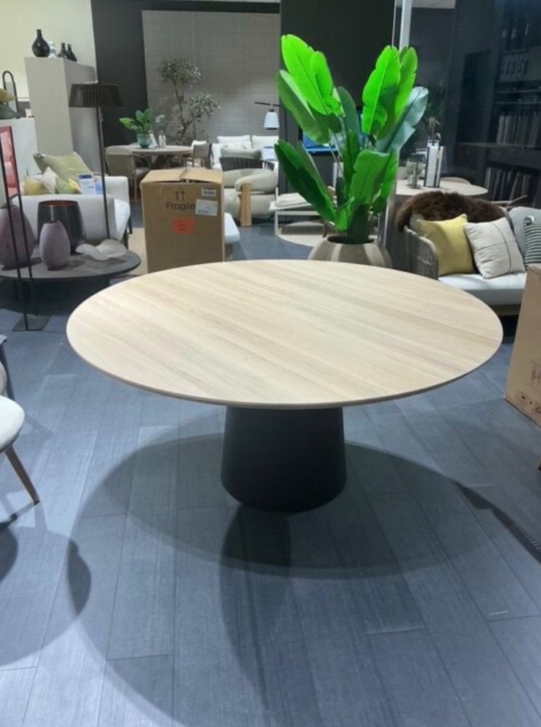 Movani Tavolone eettafel, 150 tot 200 cm, Rond, Ophalen of Verzenden, Zo goed als nieuw