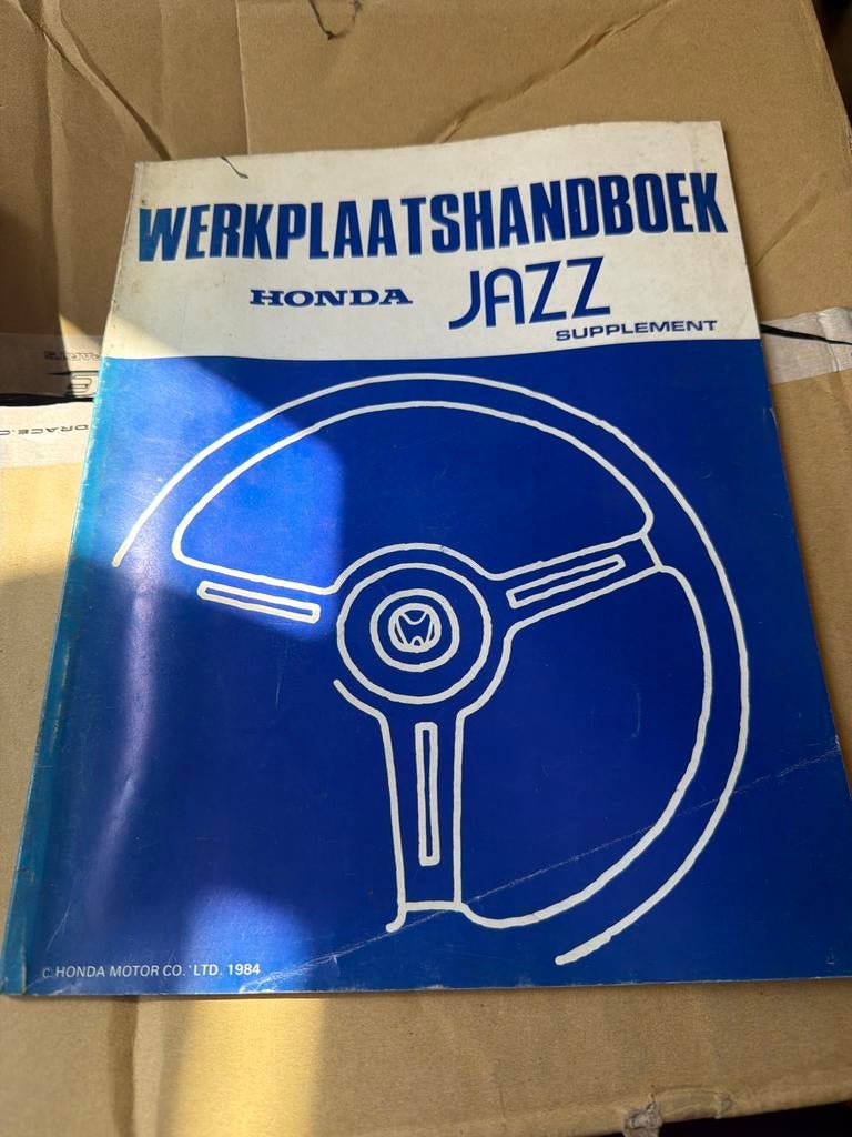 Werkplaatshandboek Honda Jazz (1984) - Supplement, Ophalen of Verzenden