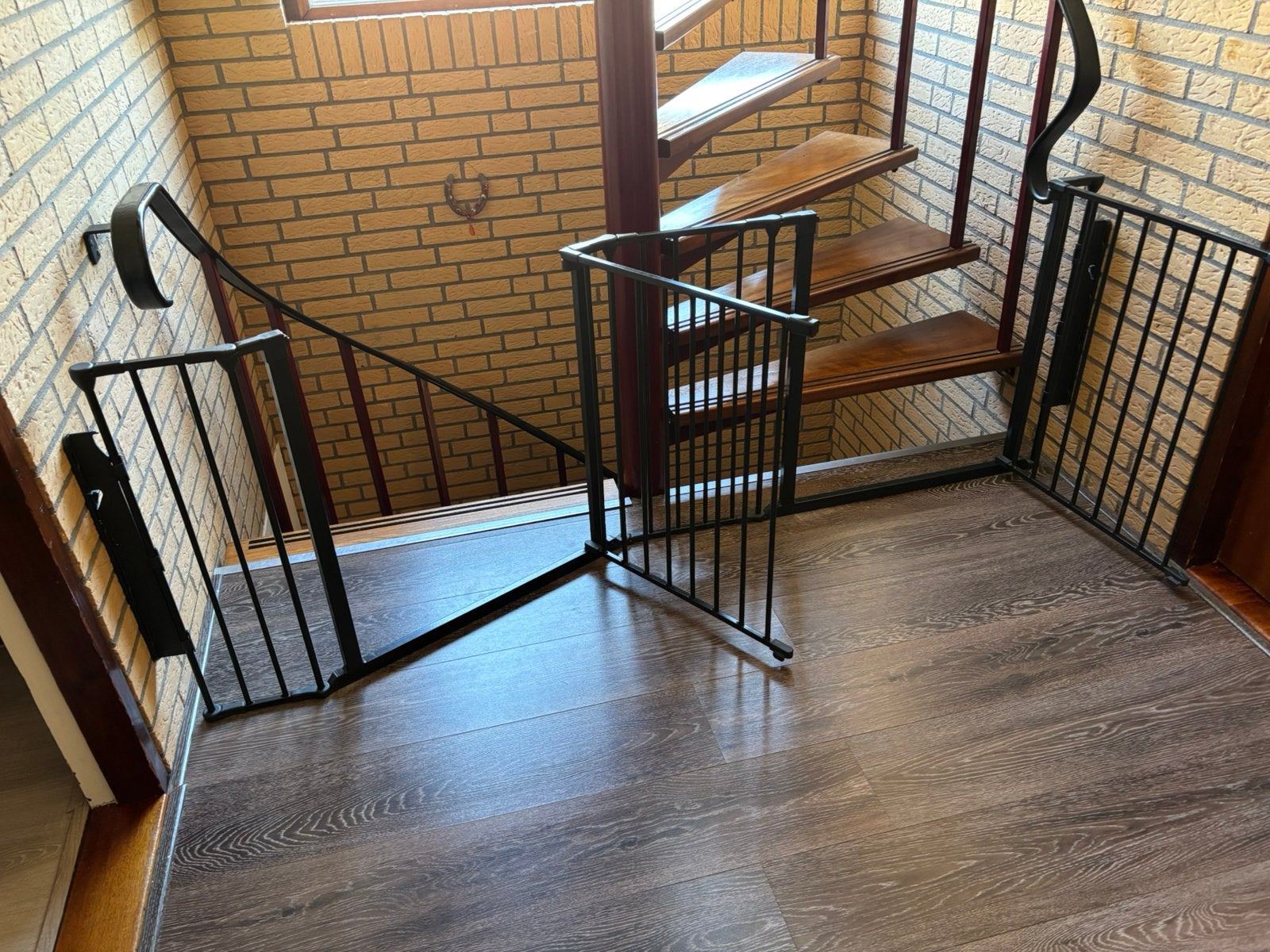 Traphekje met 2 deurtjes, Ophalen, Metaal of IJzer, 115 cm of meer