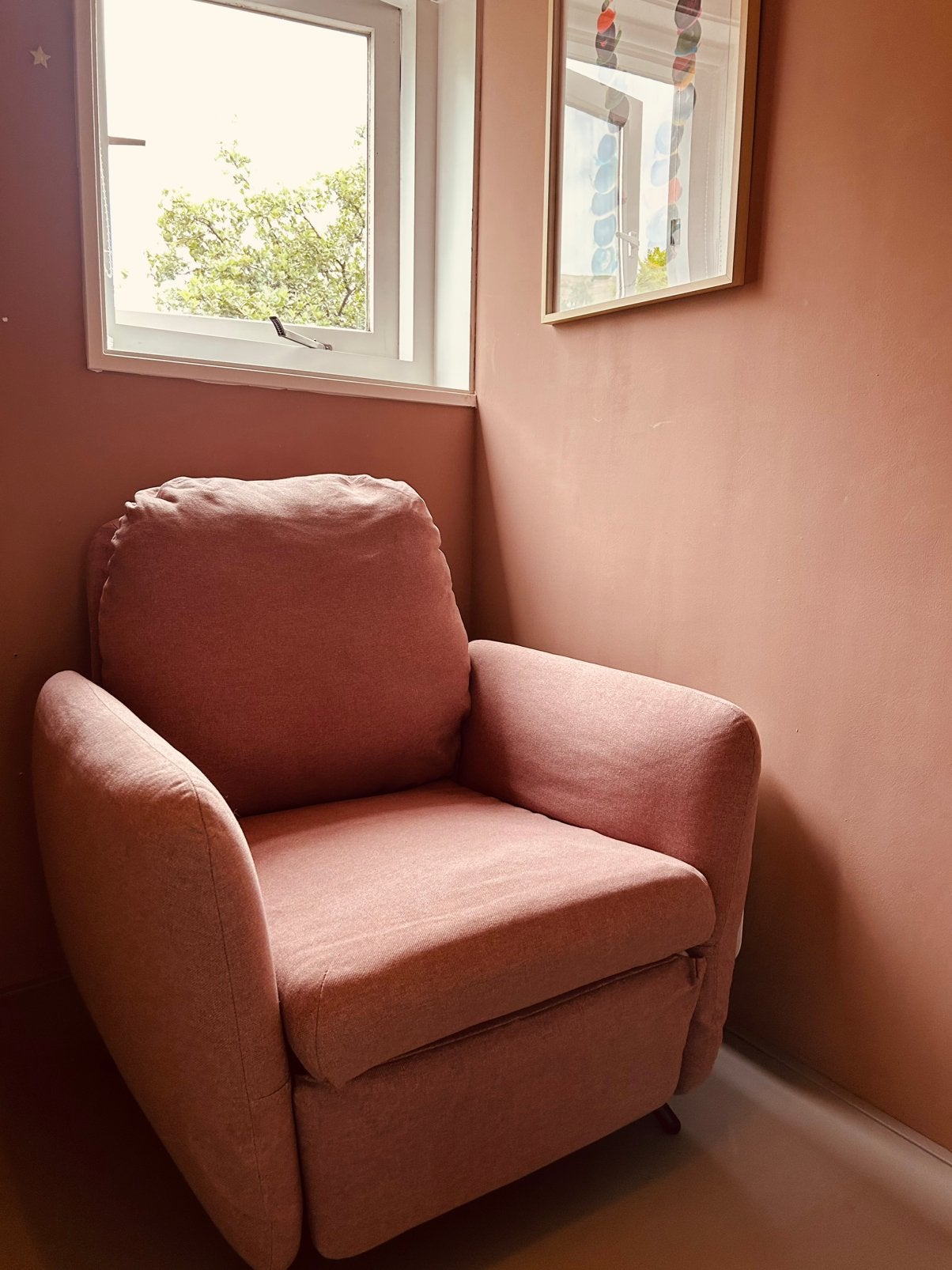 Ikea Ekolsund Relaxfauteuil - 3 standen, Huis en Inrichting, Fauteuils, Ophalen, Gebruikt, 100 tot 125 cm, 75 tot 100 cm