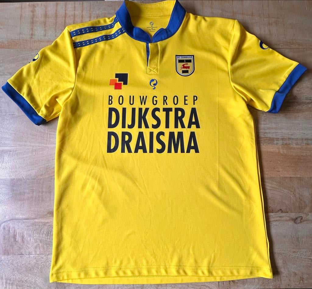 Thuisshirt SC Cambuur Quick 4XL (valt als L/XL), Maat XL, Ophalen of Verzenden, Zo goed als nieuw, Shirt