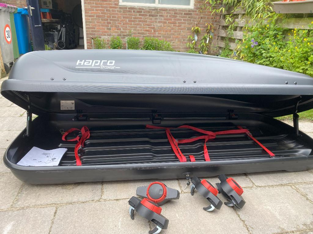 Dakkoffer Hapro Traxer 6.6 te huur, Ophalen, Zo goed als nieuw