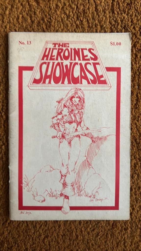 The Heroine Showcase - No. 13 - 1978 - tijdschrift- fantasy, Ophalen of Verzenden