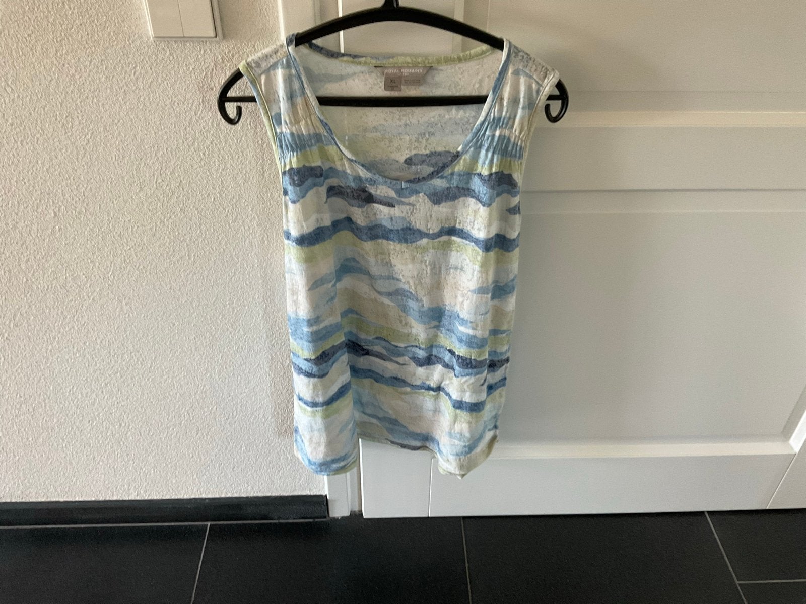 Royal Robbins Zomer Top - Maat XL, Blauw, Maat 46/48 (XL) of groter, Ophalen of Verzenden, Zonder mouw
