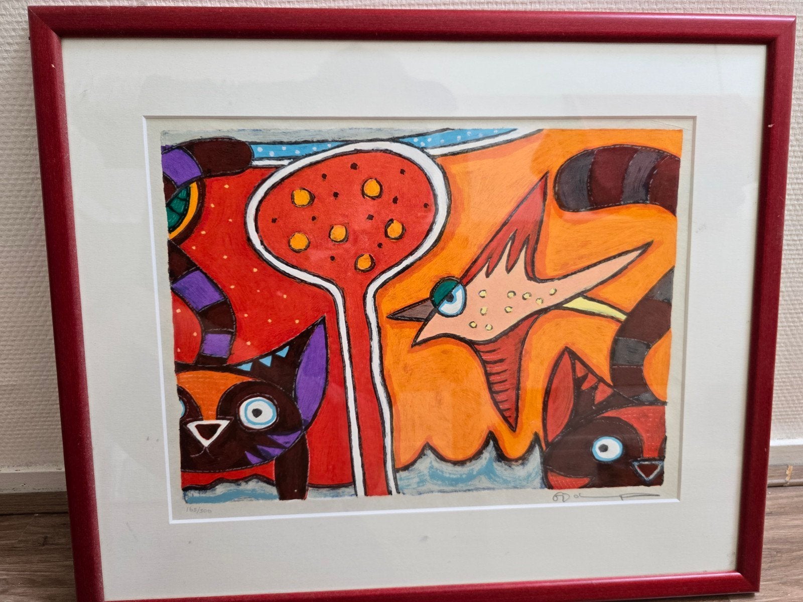 Zeefdruk Michiel Molenaar, Antiek en Kunst, Ophalen of Verzenden