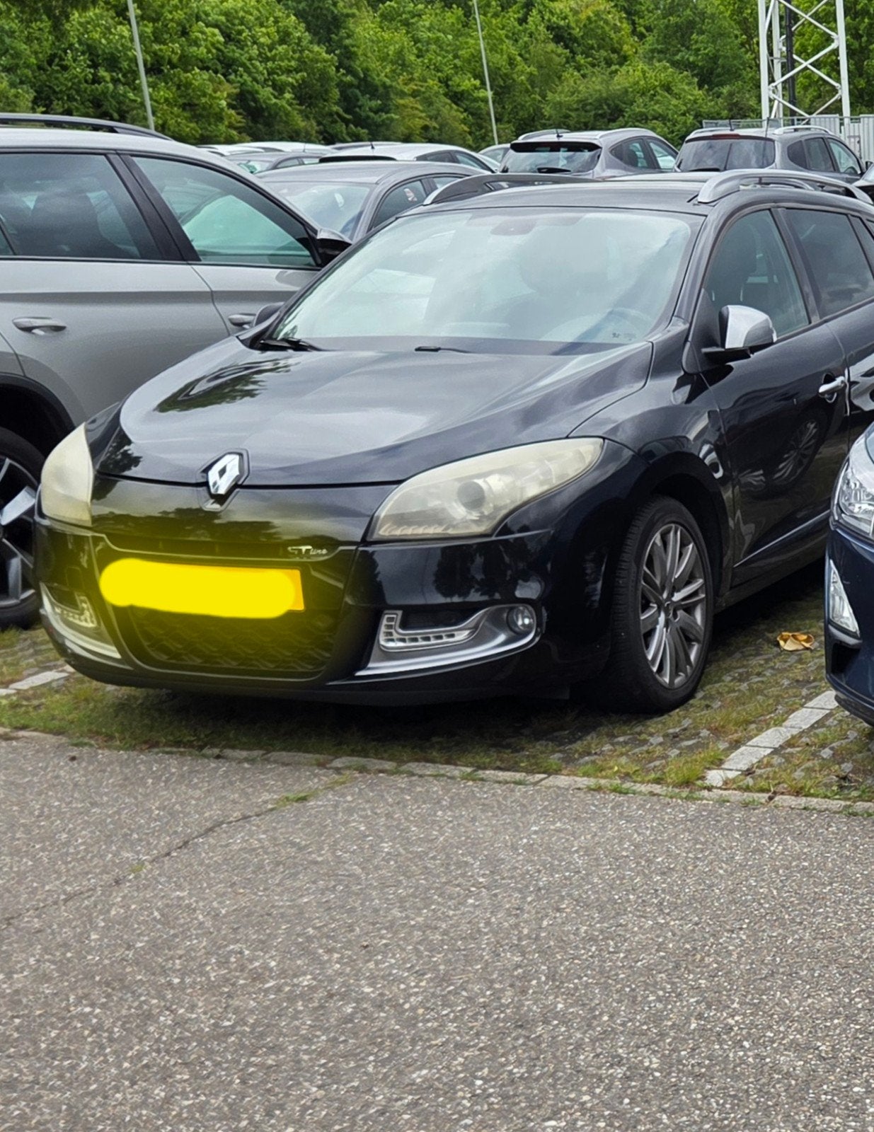 Renaul Megane GT Line 1.2 full option, Auto's, Zwart, Zwart, Leder, Stationwagon