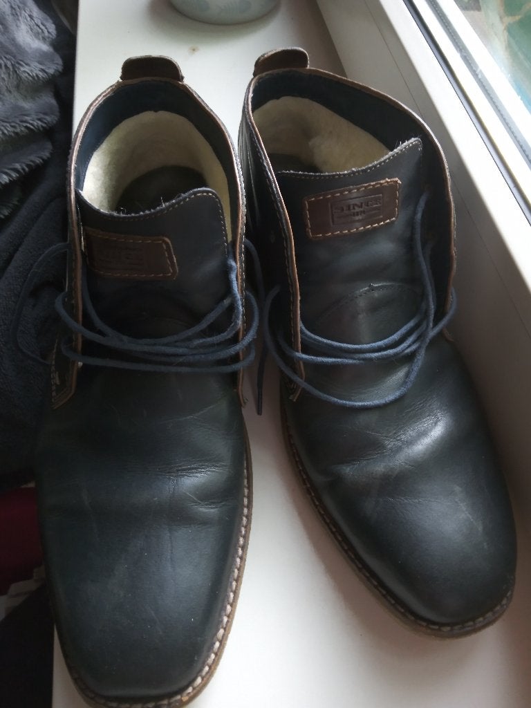 heren schoenen, Blauw, Ophalen of Verzenden, Zo goed als nieuw, Rieker