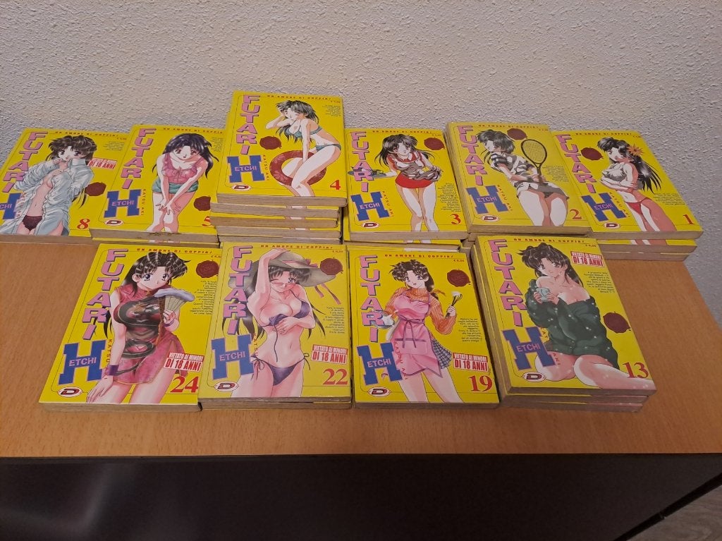 hentai Futari manga, Ophalen of Verzenden, Zo goed als nieuw, Onbekend