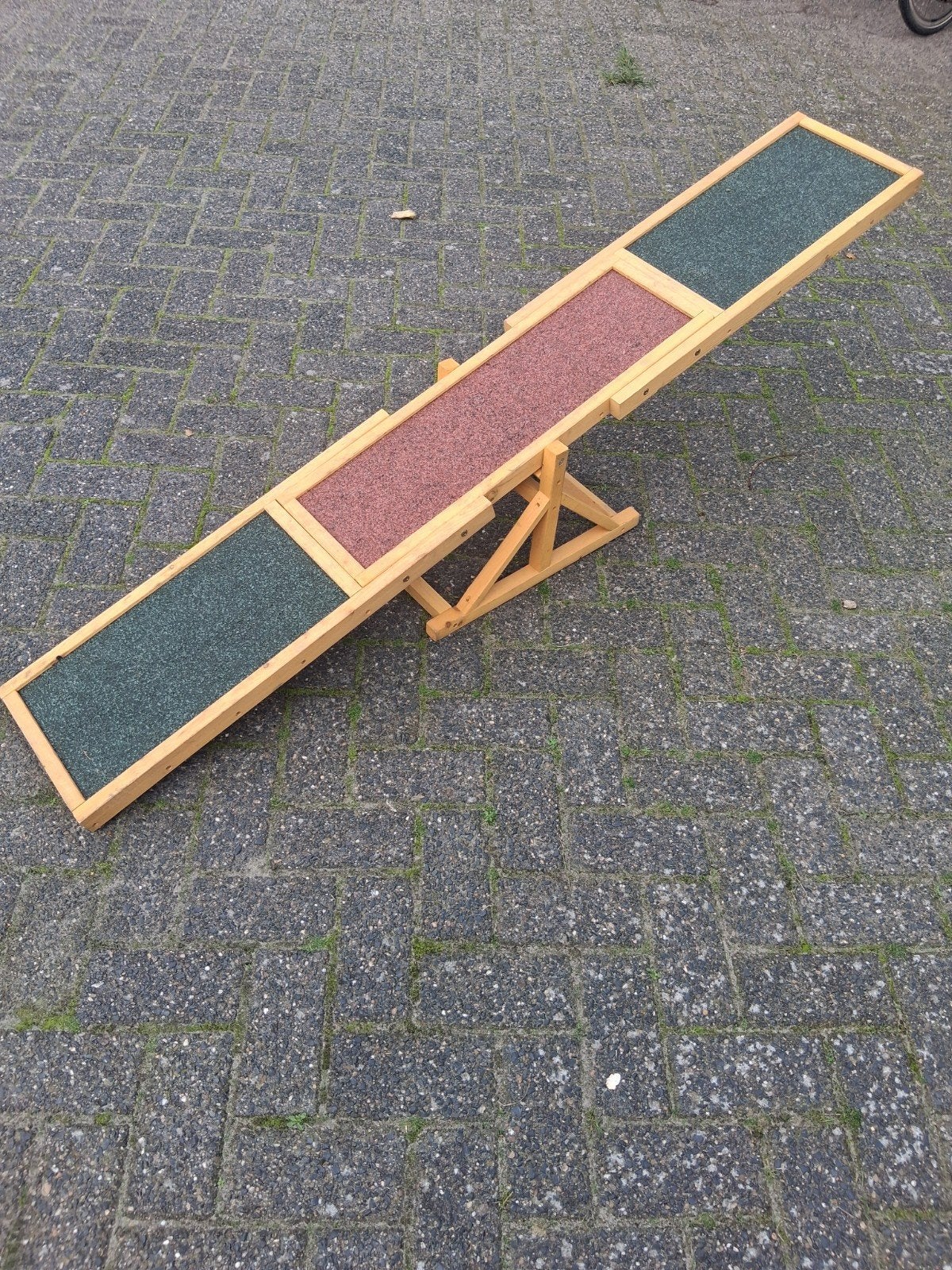 Honden agility wipwap, Ophalen, Gebruikt