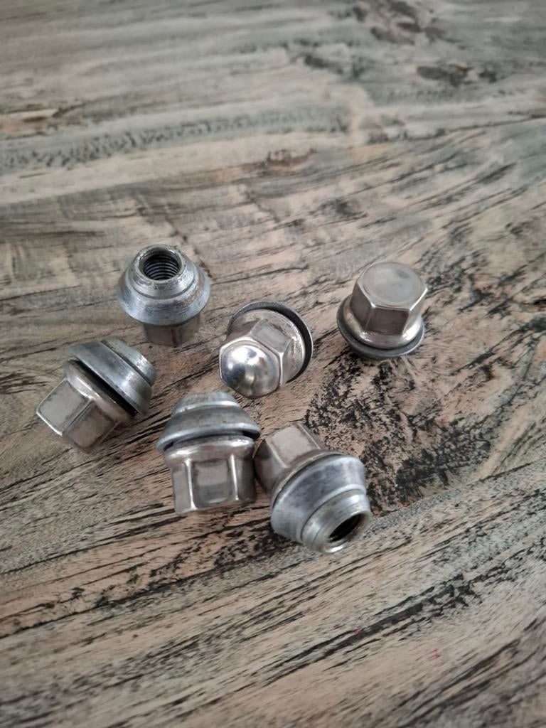Wielmoer bouten Autowiel - Set van 6, Ophalen of Verzenden, Gebruikt, Universele onderdelen