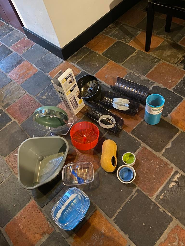 Hamsterspullen, Ophalen, Zo goed als nieuw