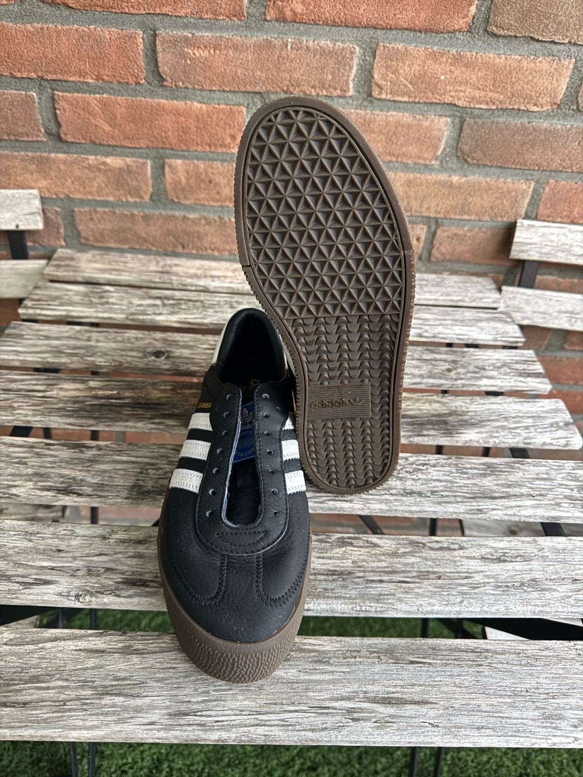 Mooie Adidas Samba schoenen (dames) - Maat 40 ⅔, Ophalen, Nieuw, Bruin, Sneakers of Gympen