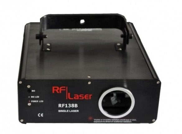 Enkele DMX Laser 300mW blauw RF138B, Niet ingevuld, Geluidgestuurd, Niet ingevuld, Nieuw