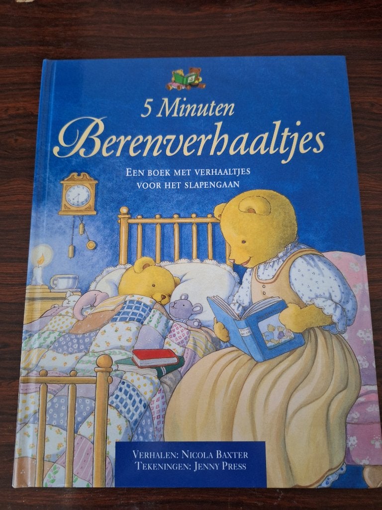 5 Minuten Berenverhaaltjes - Nicola Baxter - prentenboek, Gelezen, Fictie algemeen, Ophalen of Verzenden, Nicola Baxter