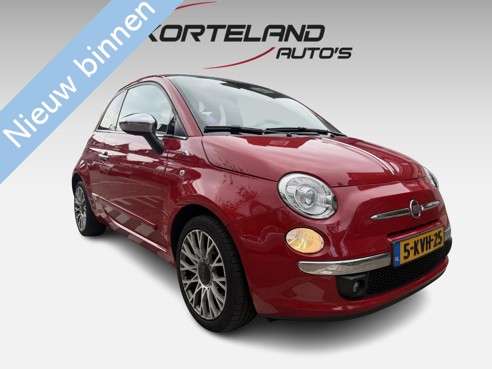 Fiat 500 C 0.9 TwinAir Lounge, Auto's, Euro 5, 86 pk, Gebruikt, Bedrijf