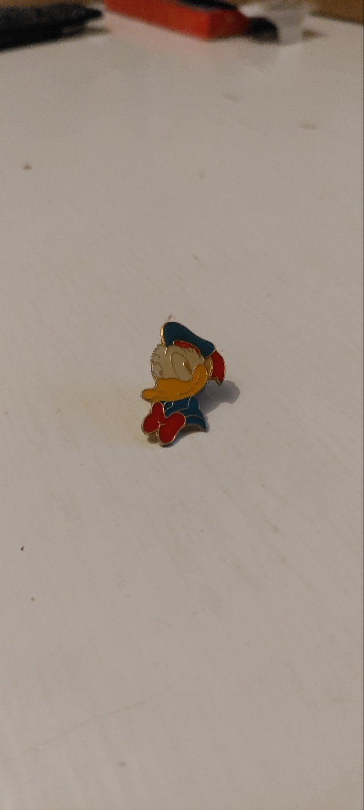 Vintage Donald Duck Pin - Disney Emaille Speld, Ophalen of Verzenden