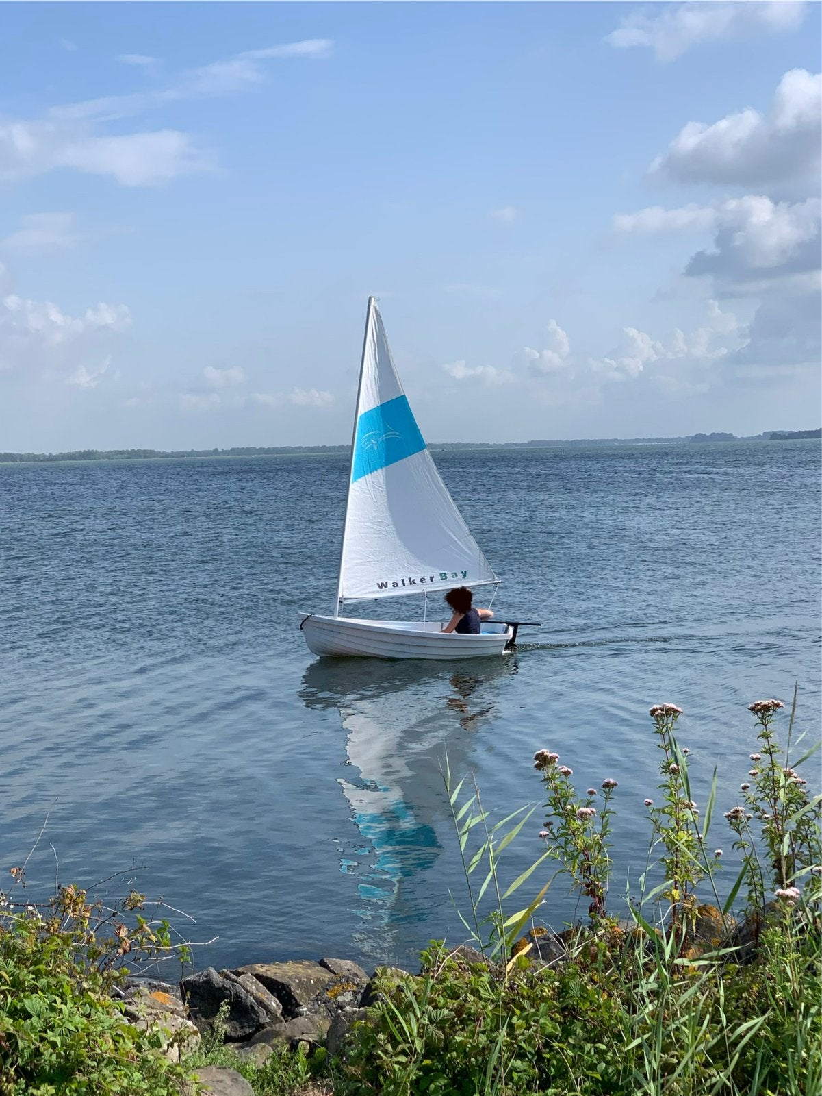 Walker Bay 8: Zeil-, Roei- en Motorboot in één!, Ophalen, Gebruikt, Overige typen, Motorboot