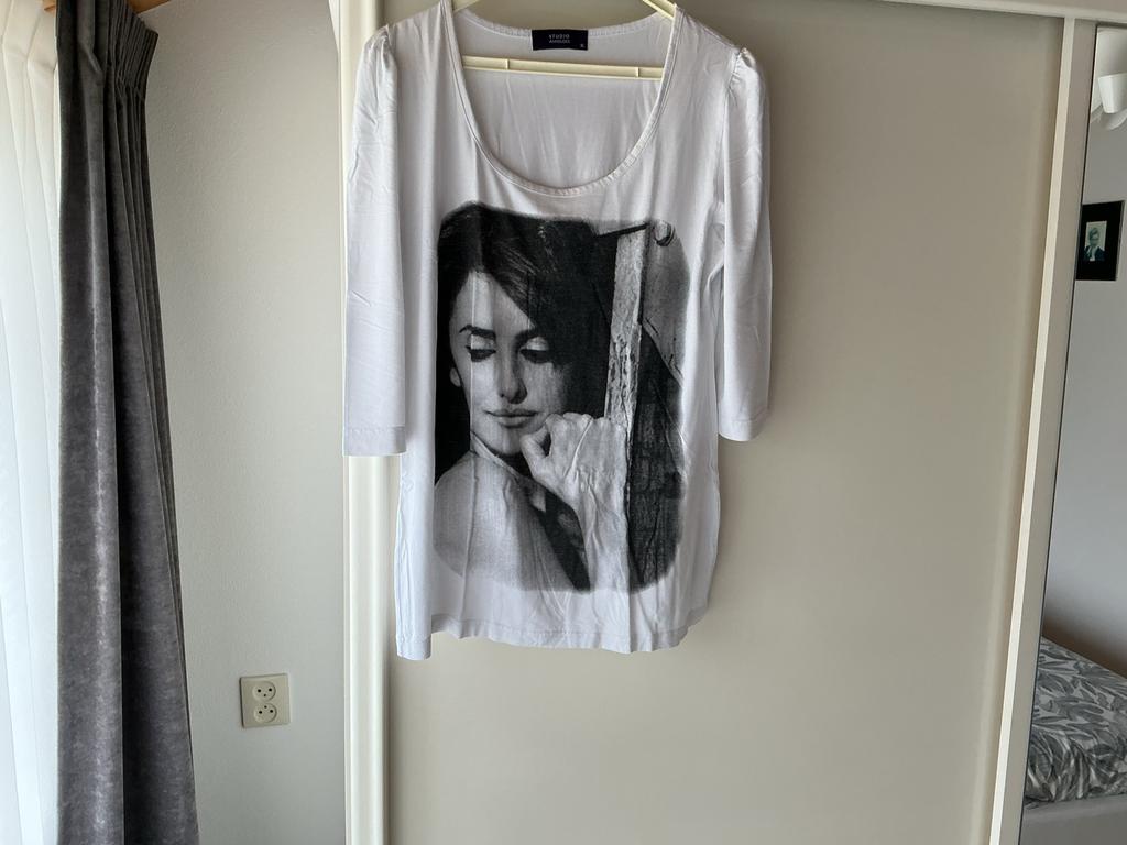 Studio Anneloes wit shirt XL met driekwart mouw, Ophalen of Verzenden, Zo goed als nieuw, Maat 46/48 (XL) of groter, Wit