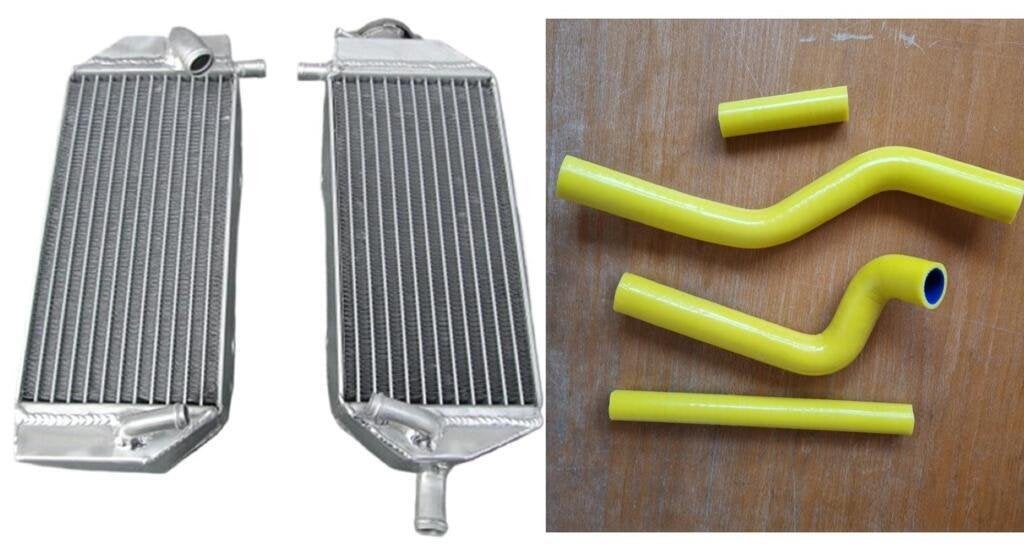Radiateur +hose for Suzuki RM 125 RM125 2001-2008 02 03 04 0, Motoren, Nieuw, Ophalen of Verzenden