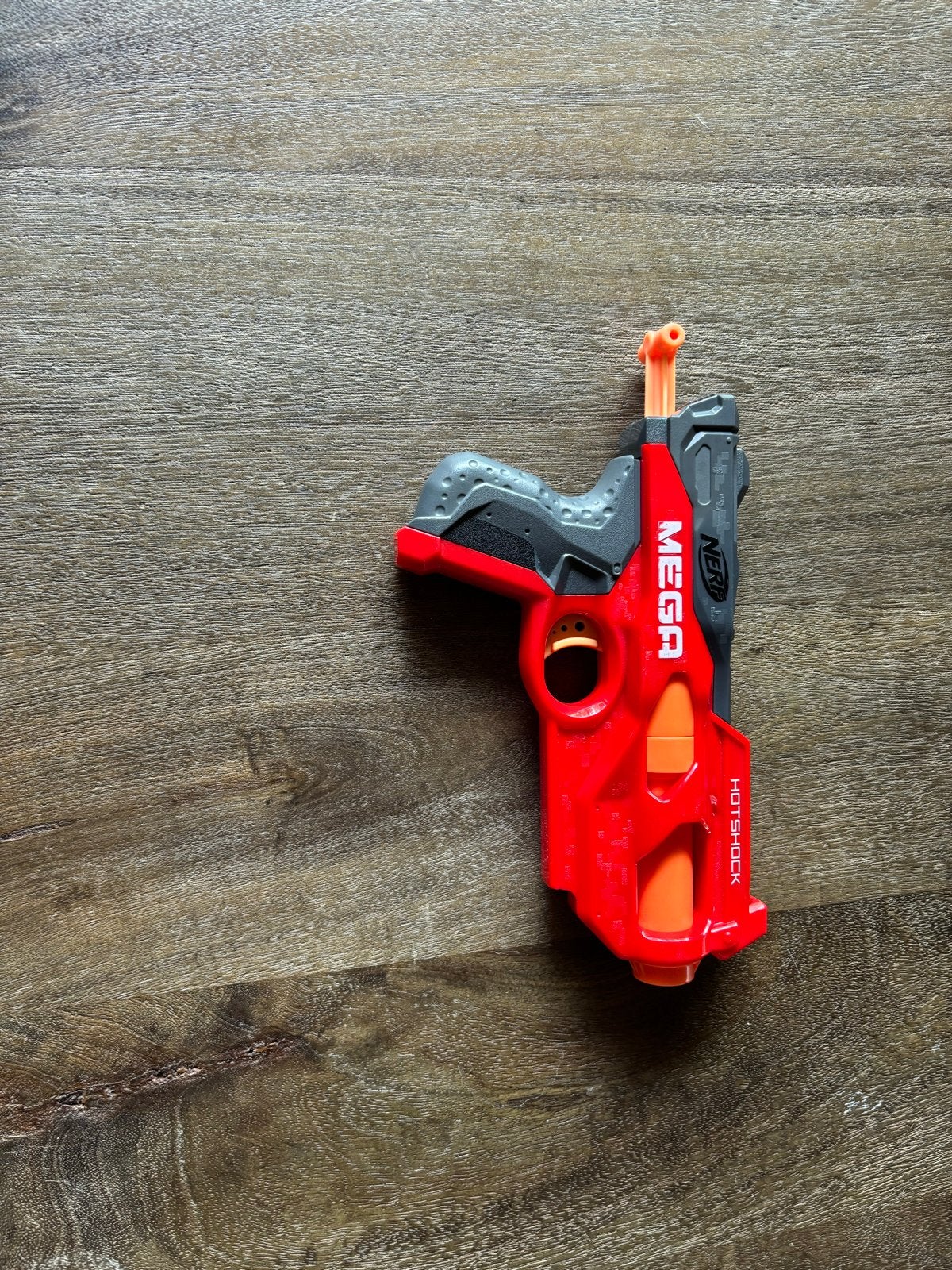 Nerf Mega HotShock Blaster - Compacte en krachtige Nerf, Ophalen of Verzenden, Gebruikt