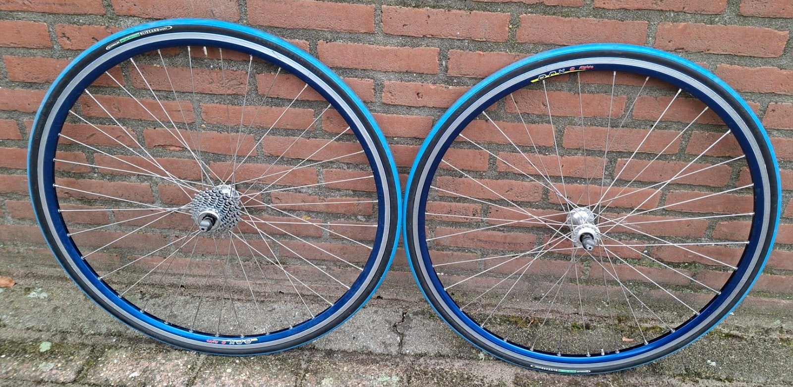 te koop Racefiets wielen 28 inch, Fietsen en Brommers, Fietsonderdelen, Gebruikt, Aluminium, Racefiets, Ophalen