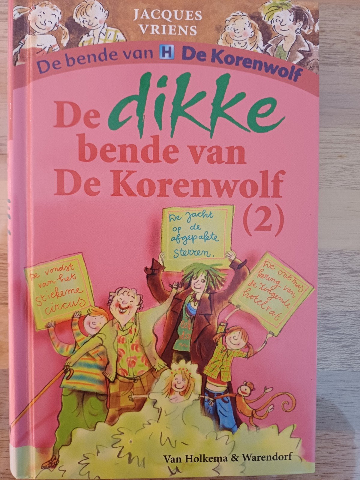 De dikke bende van de Korenwolf deel 2. JACQUES Vriens, Boeken, Kinderboeken | Jeugd | onder 10 jaar, Zo goed als nieuw, Fictie algemeen